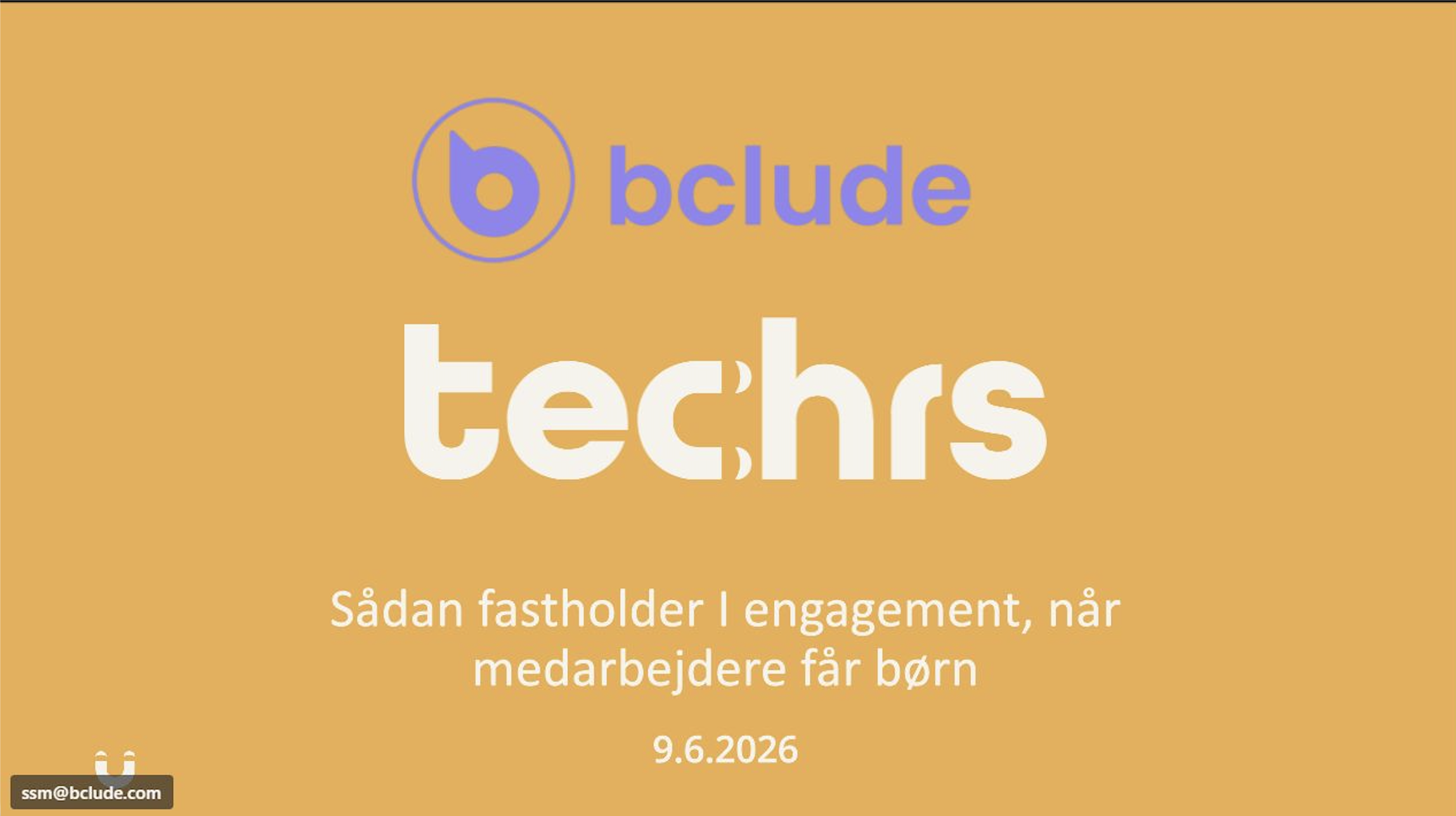 Webinar 09/06 2026: Sådan fastholder I engagement, når medarbejdere får børn